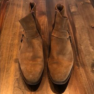 Steve Madden Biker boot in suede